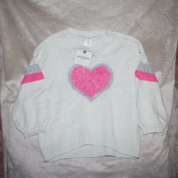 Arizona Jean Company Other - NWT Arizona cream sweater with heart